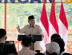 Prabowo Resmikan Lima Bendungan, Target Dongkrak Produksi Padi Nasional hingga 720 Ribu Ton per Tahun