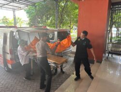 Mayat Pria Tanpa Identitas Ditemukan di Taman Teras Udayana