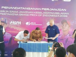 2.500 Pekerja dan Relawan MotoGP Mandalika Diproteksi BPJS